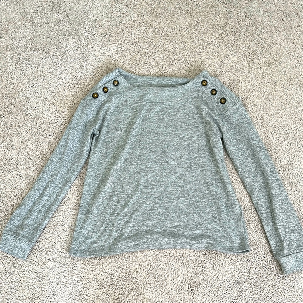 Cable and Gauge Women’s Grey Sweater Small